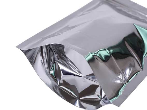 鍍鋁陰陽半透明自立袋